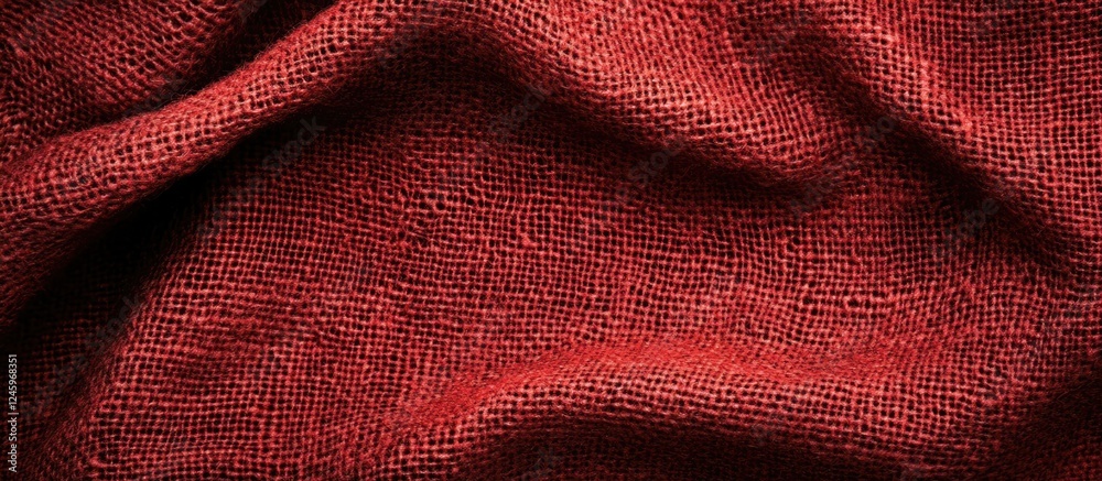 Poster textured dark red canvas background with distressed fabric appearance ideal for adding custom text o