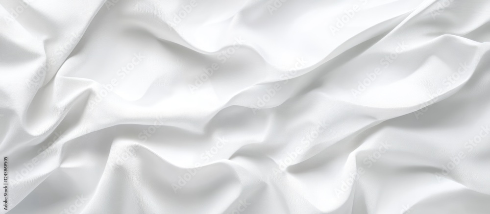 Poster textured crumpled white paper background for design or abstract applications