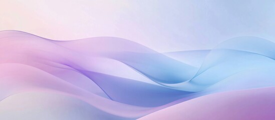 Pastel wave abstract background design