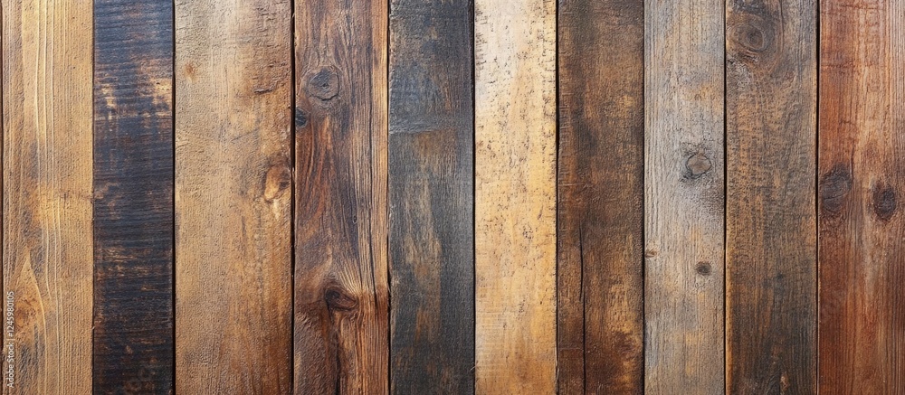 Poster natural varieties of wood textures for backgrounds and design projects in earthy tones