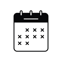 Calendar vector icon