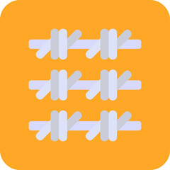 Barbed wire Icon