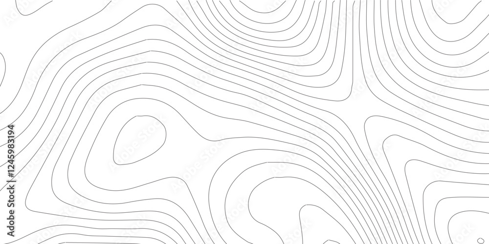 Poster abstract topographic pattern banner background