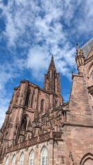 Fototapeta premium Notre Dame de Strasbourg Cathedral