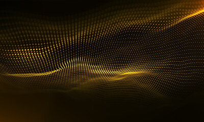 gold dots Background 