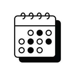 Calendar vector icon