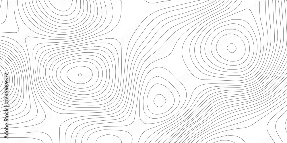 Aufkleber abstract topographic background. geographic line map. wavy pattern design. paper texture imitation o