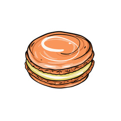 Indulge in a Delicious Macaron with Cream Filling Its the perfect Sweet Treat for all