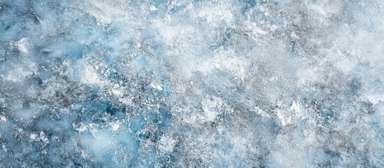 Uneven icy glacier surface with dirty snow in Vatnajokull National Park showcasing natural textures and colors of Icelandic landscape