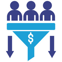 Sales Funnel Icon