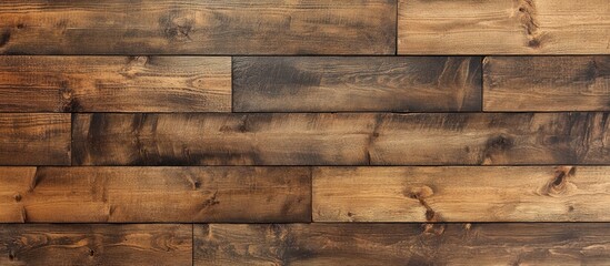 Rustic wooden wall planks showcasing natural texture and warm tones ideal for interior design and home decor projects