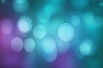 Fototapeta premium Abstract Blue and Purple Gradient Background with Soft Bokeh Light Glow