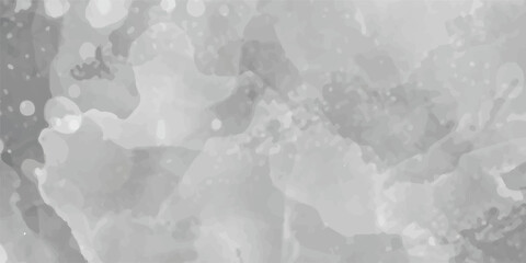 Fototapeta premium white snow background with clouds, light bokeh background for design, beautiful white watercolor background with glitter particle, A winter background with snowflakes and randomized floating bokeh. 