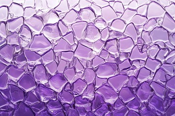 Purple Cracked Glass Texture with Gradient Background Symbolizing Fragility and Creativity