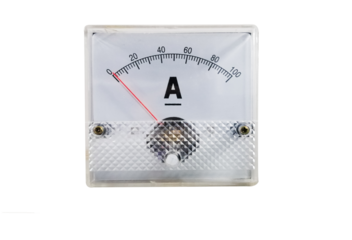Analog Ammeter, png transparent, Transparent background