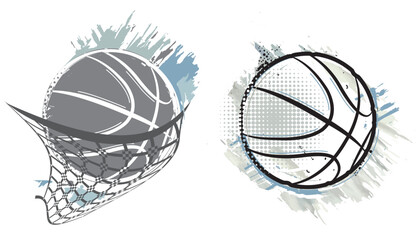 Basketball pop art design- vector illustration.