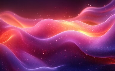 Obraz premium Vibrant Abstract Magenta Background Smooth Texture Gradient Lighting Artistic Style