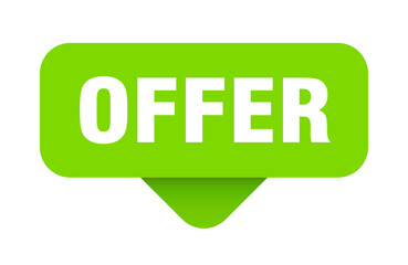 offer sticker. offer sign on transparent background