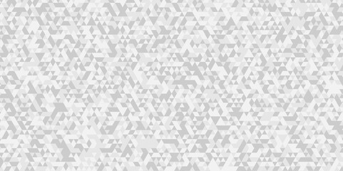 Seamless geometric pattern square shapes low polygon backdrop background. Abstract geometric wall tile and metal cube background triangle wallpaper. Gray and white polygonal background.
