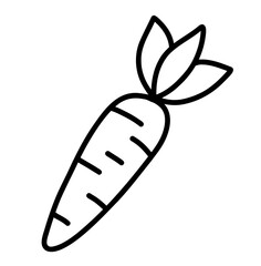 cute carrot doodle illustration kids eat healthy food easter vegetables isolated on white digital sticker svg transparent clipart hand drawn icon organic veggies