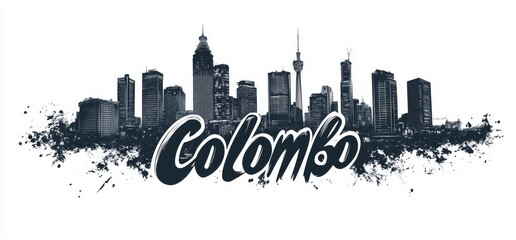 Obraz premium Stunning skyline view of Colombo showcasing modern architecture and urban vibrancy