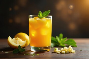 Fototapeta premium Vaso de aceitunas y cebollas crujientes en una mesa, aperitivo, cebollas crujientes