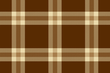 Elegant brown and beige plaid pattern.  Perfect for textile design, apparel, website backgrounds, or autumnal projects.