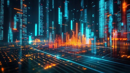 Business audit stock financial finance management on analysis data strategy with graph accounting marketing or report chart economy investment research profit concept.