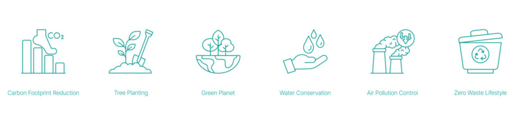 Fototapeta premium Environmental Conservation and Climate Action for a Sustainable Future