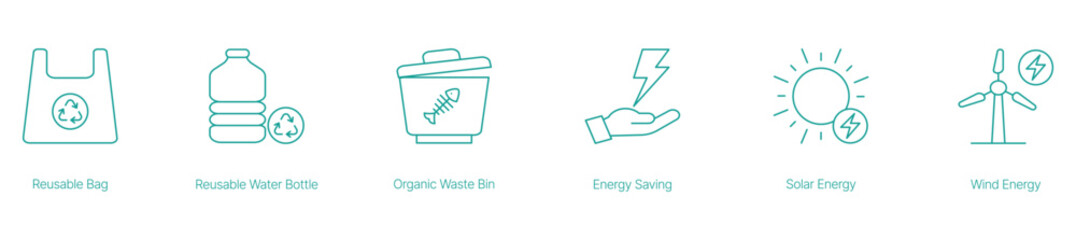 Fototapeta premium Sustainable Waste Management and Recycling Center Initiatives