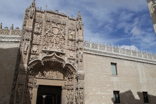 former san gregorio college in valladolid in spain