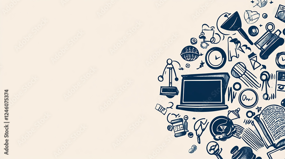 Poster big data transforms digital marketing data technology background email symbol in the center of a net