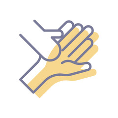 Reach Out vector icon