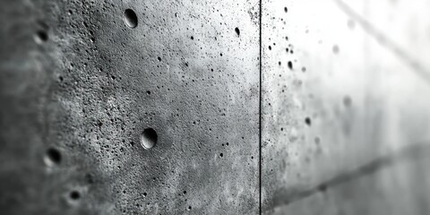 Minimalist Textured Concrete Wall Background with Soft Diffused Lighting and Gray Tones