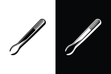 Obraz premium Editable Silhouette Icons for Surgery & Medical Applications