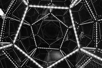 Abstract mirror pattern