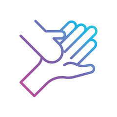 Reach Out vector icon