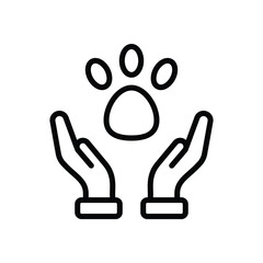 Animal Welfare vector icon