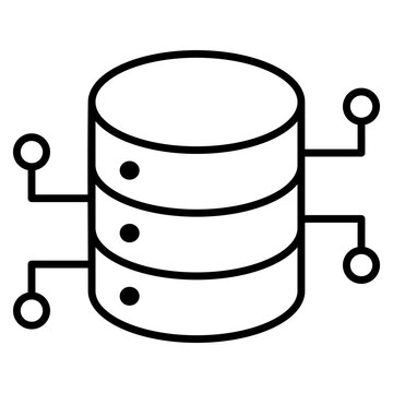 Database Outline Icon