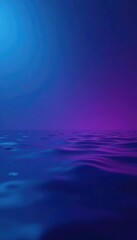 Obraz premium Dark blue and purple gradient with subtle gradient reflections on the water surface, reflective surfaces, modern visuals