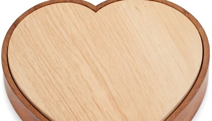 wooden heart plaque on white background, perfect for decor,photography, color image, love - emotion, aspirations, creativity,9456
