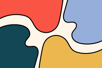 vector illustration of an abstract background