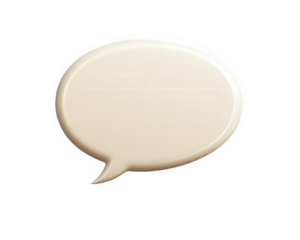 classic speech bubble with tail pointing downward, ideal for conveying dialogue or thoughts in creative design. This versatile graphic element can enhance various projects