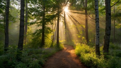 Obraz premium World forestry day earth's green guardians celebrating nature, growth & sustainability background