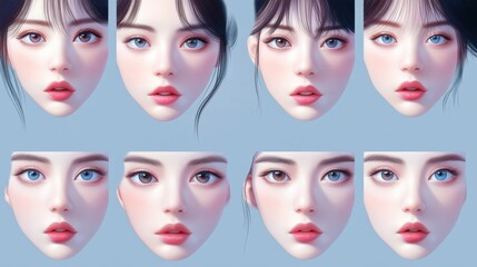 Internet promotion strategy abstract concept vector illustration set. Affiliate marketing, referral program, remarketing, online sales management, targeted advertising, loyalty abstract metaphor.