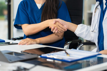 Professional, confident, and supportive collaboration for healthcare wellness.