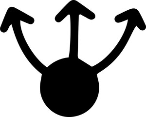 Hand Drawn Arrows icon. vector.