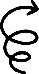 Hand Drawn Arrows icon. vector.