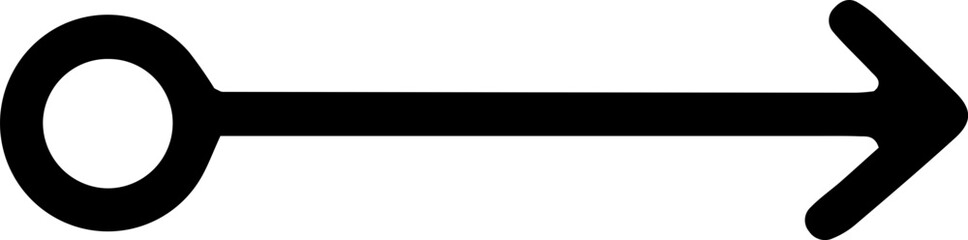 Obraz premium Hand Drawn Arrows icon. vector.