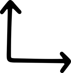 Hand Drawn Arrows icon. vector.